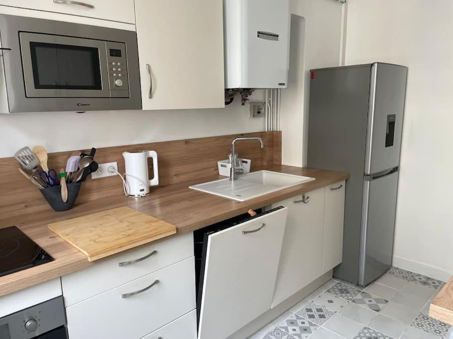 Appartement 3 Chambres Lumineux Caen Hyper Centre מראה חיצוני תמונה